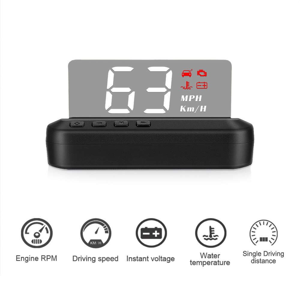 ڵ HUD     ý   ÷ C100-HUD OBD2 II EUOBD